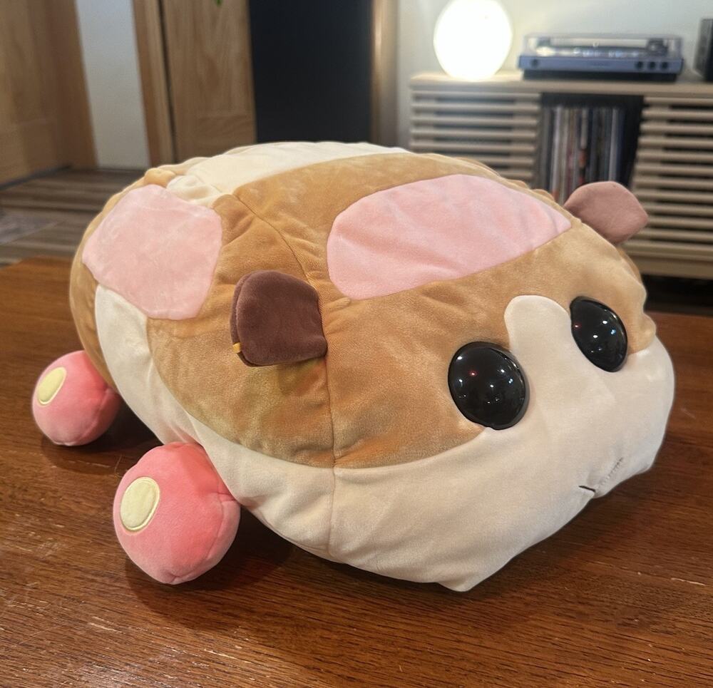 Pui Pui Molcar 16” Large Potato Netflix Plush Stuffed Animal Kawaii Hamster Mole